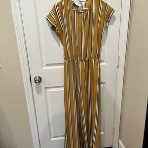 NWT Stripe Jumpsuit